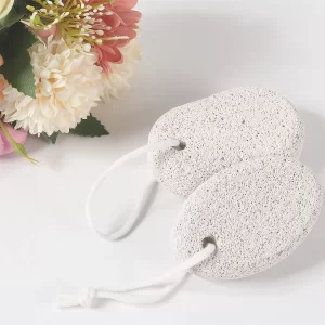 2PCS Natural Pumice Stone for Feet - RIKHEEYA Pedicure Tools Hard Skin Callus Remover for Feet and Hands - Natural Foot File Exfoliation to Remove Dead Skin, and Callusess (Pack of 2)