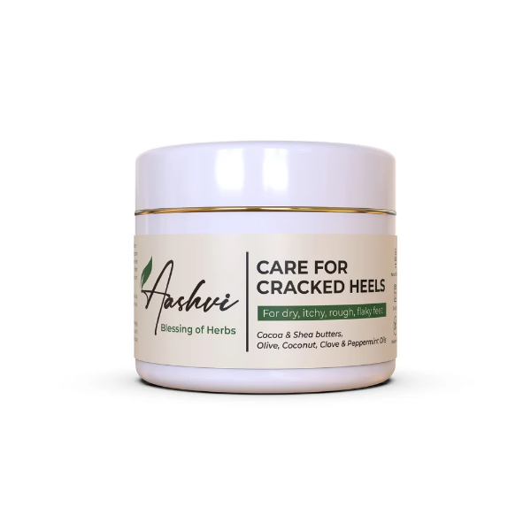 Aashvi Herbs Cracked Heel Repair Cream (40g) – Deep Moisturizing Treatment for Dry, Itchy, Rough & Flaky Feet