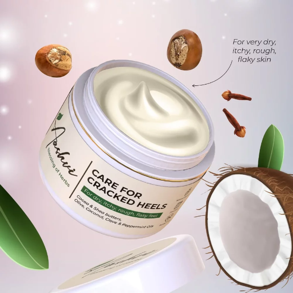 Aashvi Herbs Cracked Heel Repair Cream (40g) – Deep Moisturizing Treatment for Dry, Itchy, Rough & Flaky Feet - Image 2