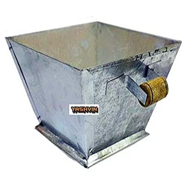 11 INCH Homam Kund for Home Big Size Havan Kund/Yagna Kund for Vedic Hawan Rituals Heavy Wider Base | with Heavy Wooden Handles | Perfect Size for Home Yagna || Make in India SHM2.20 - Image 2