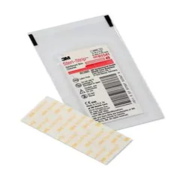 3 M Steri-Strip Reinforced Adhesive Skin Closures, R1541, 1/4 in x 3 in (6 mm x 75 mm), Pack of (10) - Image 2