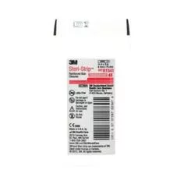 3 M Steri-Strip Reinforced Adhesive Skin Closures, R1541, 1/4 in x 3 in (6 mm x 75 mm), Pack of (10) - Image 3