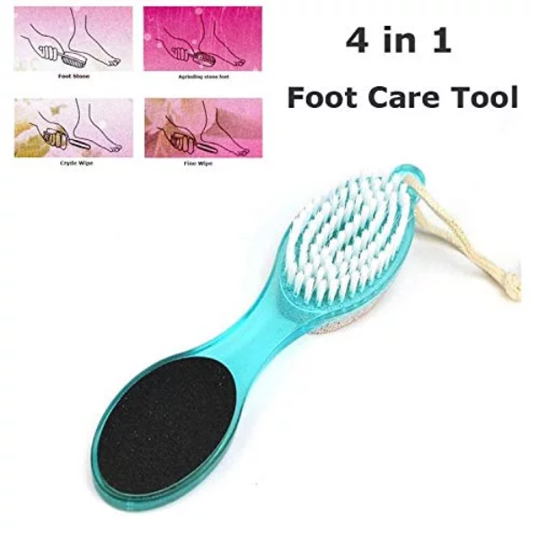 Aairaa Double-Sided Foot Scrubber for Dead Skin Removal – Pedicure Tool for Men & Women - Image 2