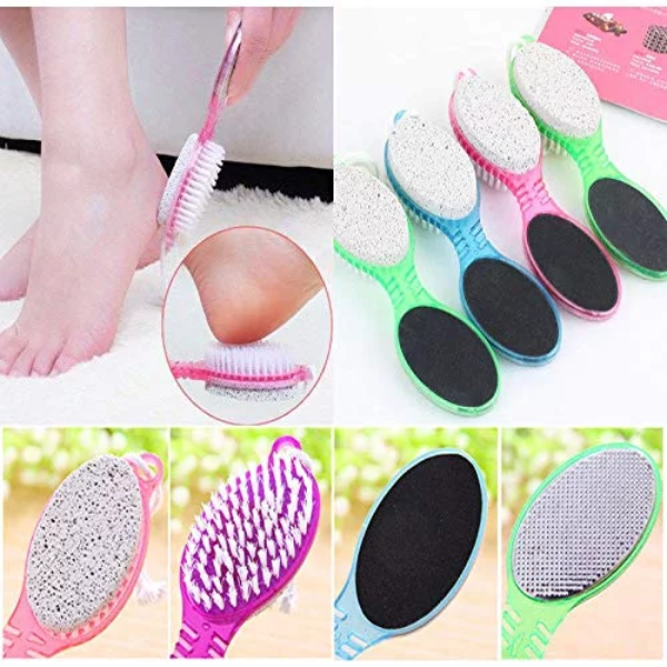 Aairaa Double-Sided Foot Scrubber for Dead Skin Removal – Pedicure Tool for Men & Women - Image 3