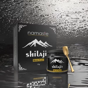 100% pure Shilajit resin with Highly Purified Original shilajit Extract Helps in Stamina, Immunity, Power, Stress Relief, Sleeping, strength, and Performance patterns for Men and women 15g
