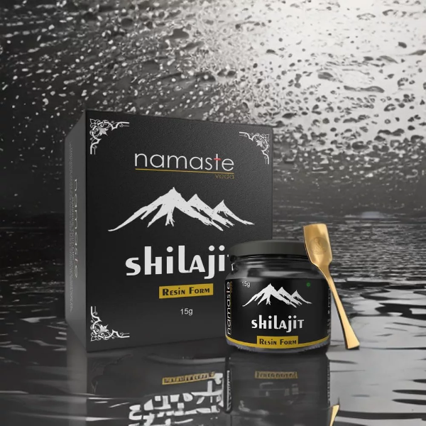 100% pure Shilajit resin with Highly Purified Original shilajit Extract Helps in Stamina, Immunity, Power, Stress Relief, Sleeping, strength, and Performance patterns for Men and women 15g