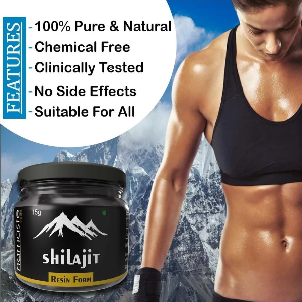 100% pure Shilajit resin with Highly Purified Original shilajit Extract Helps in Stamina, Immunity, Power, Stress Relief, Sleeping, strength, and Performance patterns for Men and women 15g - Image 4
