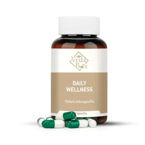 Shilajit & Ashwagandha Capsules | Ayurvedic Wellness Supplement for Strength, Stamina & Daily Vitality | Herbal Adaptogen Capsules for Active Lifestyle 60 Capsules