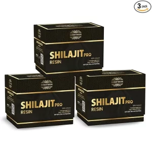 Herbs O' Shrubs Shilajit Pro Snap Sachets - 90 Sachets (Pack of 3) | Pure Ayurvedic Resin for Energy, Strength & Stamina | Rich in Fulvic Acid