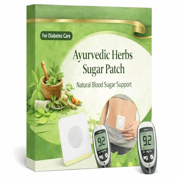 1-pack of Ayurvedic Sugar Control Patch available for the USA market.