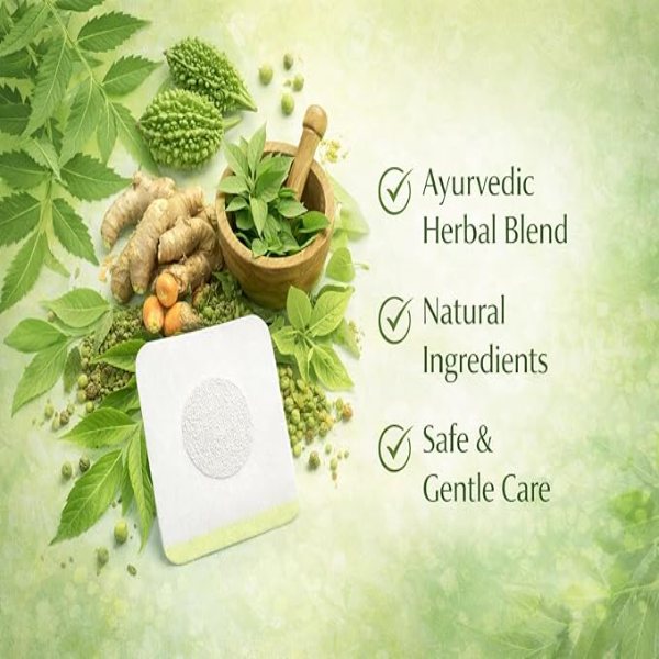Ayurvedic Sugar Control Patch for Diabetes Care (Pack of 2) | Natural Herbal Blood Sugar Support | Non-Invasive Glucose Balance Patches - Image 3