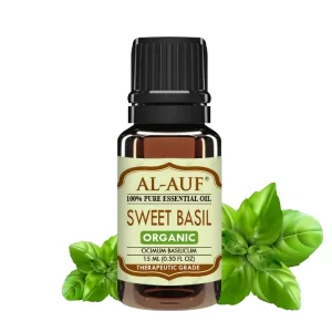100% Pure Essential Oil Therapeutic Grade Natural [15ML] (Sweet Basil)