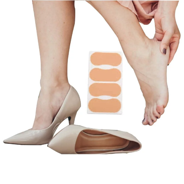 16 Pcs Heel Patch | Waterproof Foot Care Sticker Heel Grip Tape Foot Care | Protector Anti Slip Feet Pad Adhesive Heel Insole Cushion Shoe Tape for Skin Tape, Bandages | Cracked Heel Repair Bandage - Image 2