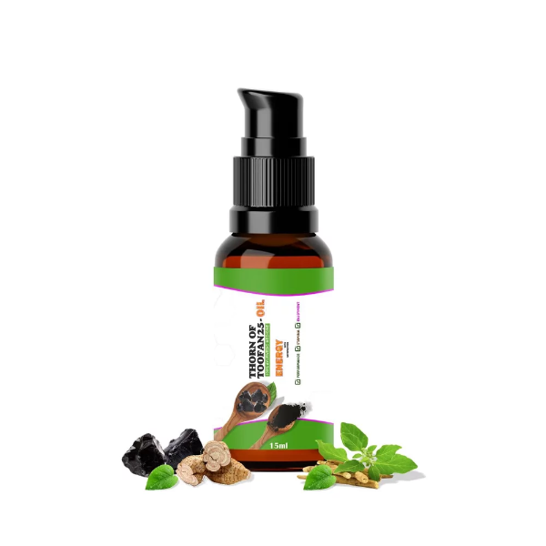 Aarogya India Thorn of Toofan Ayurvedic Massage Oil for Men (15 ml) – Natural Oil for Strength, Stamina & Performance