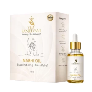 Ved Sanjeevani, Sleep-Inducing Stress Relief Nabhi Oil | For Relaxation & Sleep Quality | With Herbal Aromatherapy | 30 ml