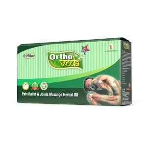 8848 SK Ortho Veda Oil 300ml – Ayurvedic Oil for Joint & Muscle Pain Relief | Supports Mobility & Comfort