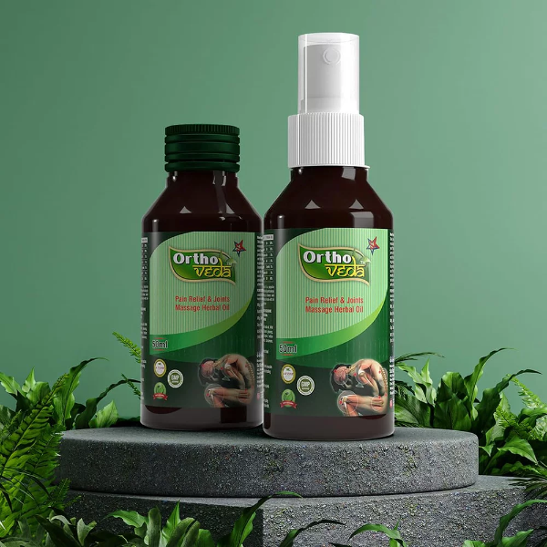 8848 SK Ortho Veda Oil 300ml – Ayurvedic Oil for Joint & Muscle Pain Relief | Supports Mobility & Comfort - Image 2