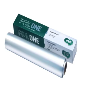 Premium silver aluminium foil roll 500g for food wrapping