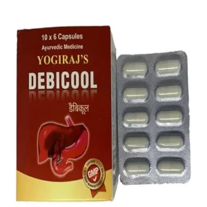 Yogiraj’s DebiCool Ayurvedic Capsules – Herbal formula for vitality, digestion & immunity support | 60 veg capsules