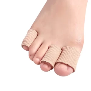 3 Pieces Toe Cushion Tube 0.98 Inches Toe Tubes Sleeves Soft Gel Corn Pad Protectors for Cushions Corns, Blisters, Calluses, Toes and Fingers, 3 Size (Mixed Size Toe Cushion Tube, bunion pads toe
