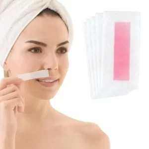 10 PCS wax strips for women hair removal wax strips for men & women wax strips for women upper lips wax strips for face, underarms,eyebrows,chin wax strips for home & salon