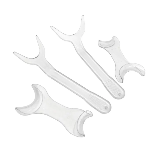 4 Pcs Dental Lip & Cheek Retractor Set – Intraoral Mouth Opener for Orthodontic & Dental Examination Tools