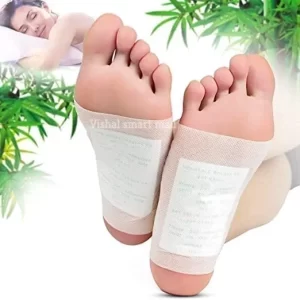 2heet Cleansing Detox Foot Patches pack of 50 pads foot cleaning detoxing pad (pack of 50) White