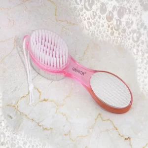 4-in-1 Foot Scrubber – Pedicure Tool for Callus Removal, Dead Skin Exfoliation & Soft Smooth Feet Care, Multi-Functional Foot File & Cleaner