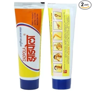 31-in-1 Ayurvedic Herbal Zadpola (Pack of 2, 50g Each) | Natural Multi-Purpose Pain Relief Balm for Joint & Muscle Ache | Organic 31-Herb Stress & Skin Healing Salve | Best Value Set