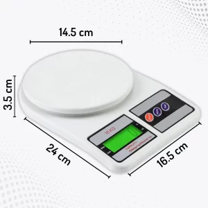 Digital kitchen weighing scale electronic food scale