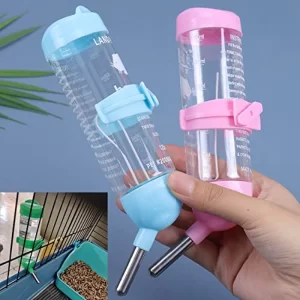 250ml Automatic Pet Water Dispenser Bottle – Plastic Drinking Feeder for Hamsters, Rabbits, Small Dogs & Other Small Pets