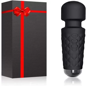 Rechargeable Body Massager for Women & Men – Waterproof Cordless Handheld Wand Massager with 20 Vibration Modes & 8 Speed Settings for Deep Tissue, Muscle Pain Relief & Full Body Relaxation