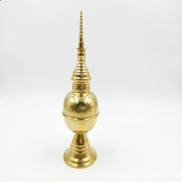 Traditional Brass Lakshmi Japhi for USA home temple worship