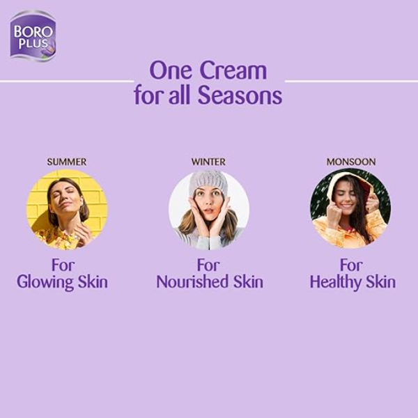 BoroPlus Ayurvedic Antiseptic Cream (120ml) | Multipurpose Moisturizer with 10 Super Herbs | 24-Hour Hydration for Glowing Skin | Heals Dry Skin, Cuts & Cracks | Face, Hand & Body Cream - Image 4