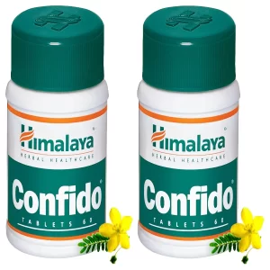 Himalaya Wellness Confido Tablets for Men – Confidence Support | Helps Reduce Performance Anxiety & Improve Performance | 60 Tablets