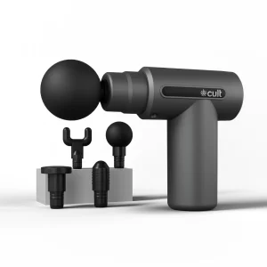 Cult Impact Deep Tissue Massage Gun – 6 Speed Muscle Recovery Massager with 3000mAh Battery