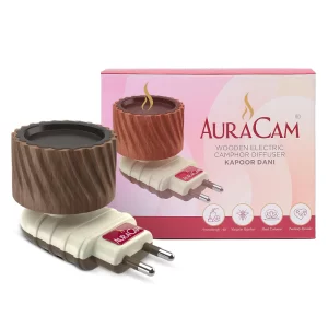 Multipurpose Electric Camphor Burner & Essential Oil Diffuser – Kapoor Dani for Pooja, Havan & Meditation | Bakhoor & Kapur Fragrance Diffuser for Home & Office Use (Pack of 1)