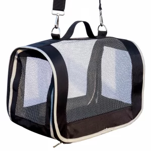 HomeCute Breathable & Durable Pet Carrier Bag – Comfortable Travel Cage for Cats, Small Dogs, Puppies, Kittens, Birds & Rabbits, Perfect for Airline & Outdoor Adventures