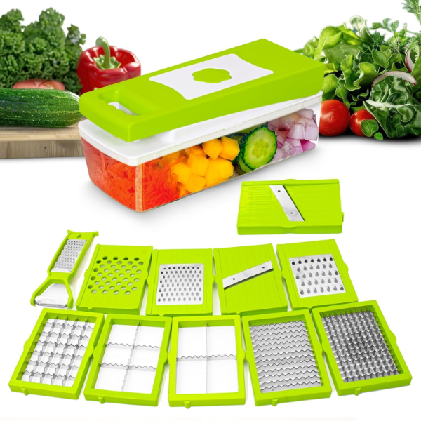 Fruits vegetable cutters for quick chopping and slicing in kitchen