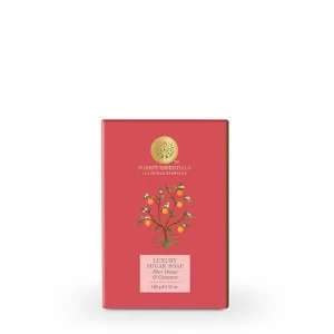 Forest Essentials Bitter Orange & Cinnamon Soap: Cold-Pressed Oil & Raw Cane Sugar | Uplifting Ayurvedic Scented Soap for Radiant Skin | 100% Natural & Gentle