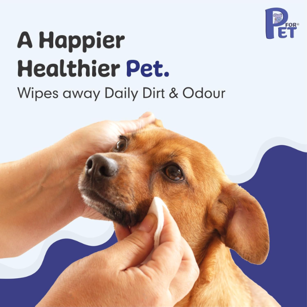 Pet Grooming Wet Wipes 200 Count (Pack of 2) – Anti-Bacterial Cleansing & Deodorizing Wipes for Dogs, Cats & All Pets with Purified Water & Glycerin - Image 3