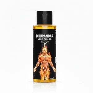 Dhurandar Ayurvedic Joint & Muscle Oil - 100ml | Topical Pain Relief for Arthritis, Sciatica & Sports Injuries | Extra Strength Herbal Blend for Chronic Pain | 100% Natural & Fast Acting