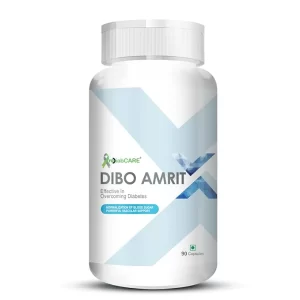 Dibo Amrit Blood Sugar Support Supplement (90 Capsules) | Advanced Formula for Healthy Insulin Resistance & Glucose Balance | Natural Diabetes Wellness for Men & Women