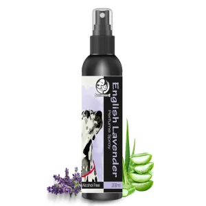 Foodie Puppies Lavender Dog Perfume Spray 200ml – Natural Pet Deodorizer with Aloe Vera for Safe Daily Coat Freshening & Odor Control
