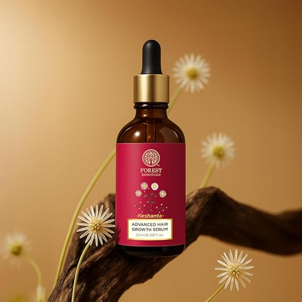 Forest Essentials Hair Growth Serum with Redensyl & Anagain | Clinically Proven Ayurvedic Treatment for Hair Density | Natural Alternative to Hair Transplant | Anti-Hair Fall & Volumizing | 30ml - Image 2