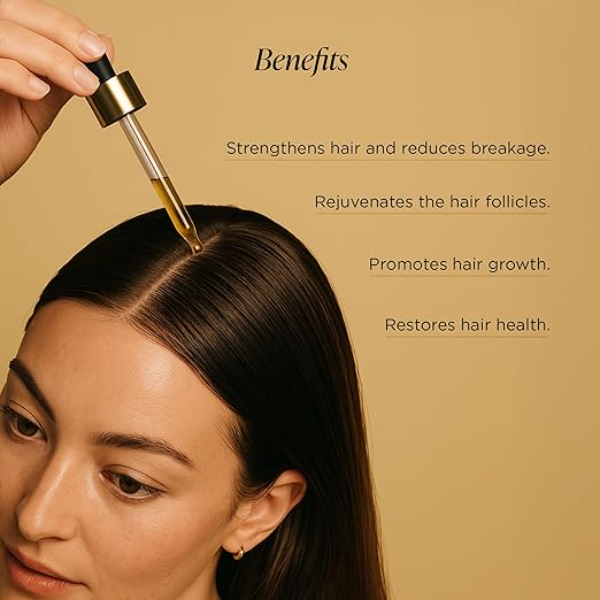 Forest Essentials Hair Growth Serum with Redensyl & Anagain | Clinically Proven Ayurvedic Treatment for Hair Density | Natural Alternative to Hair Transplant | Anti-Hair Fall & Volumizing | 30ml - Image 3