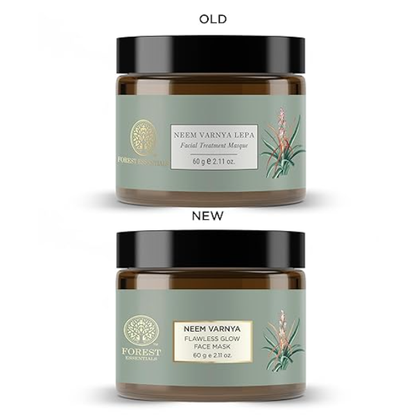 Forest Essentials Neem Varnya Face Mask – Ayurvedic Acne Treatment for Oily Skin | Clarifying Neem & Multani Mitti Face Pack | Reduces Blemishes & Pigmentation | 100% Natural | 50g - Image 3