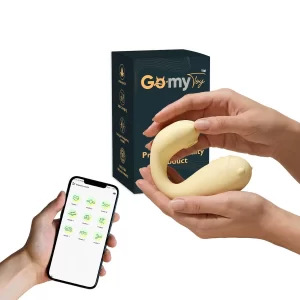 Rechargeable Waterproof Personal Massager for Women | App-Controlled Dual-Action Device with 10 Frequency Modes | Pain Relief & Relaxation | 3-Month Warranty