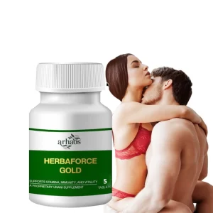 Herbaforce Gold Ayurvedic Tablets for Men – Natural Stamina, Energy & Vitality Support | 5 Tablets