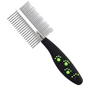 Hachiko Premium Pet Hair Grooming Comb – Gentle Detangling & Shedding Tool for Dogs, Cats, Rabbits & Small Pets
